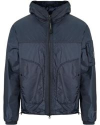 C.P. Company - Zippered Long-Sleeved Casual Jacket - Lyst