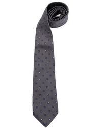 Brunello Cucinelli - Squared Motif Embroidered Tie - Lyst