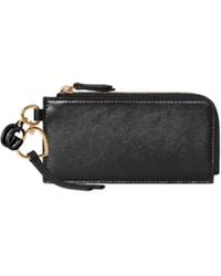 Gucci - Card Case With Double G Charm - Lyst