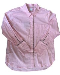 Burberry - Single Breasted Long Sleeve Shirt - Lyst