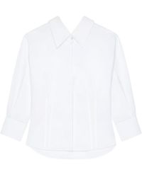 Givenchy - Slashed Poplin Shirt - Lyst