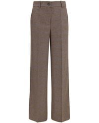 P.A.R.O.S.H. - Wide-Leg Casual Trousers - Lyst