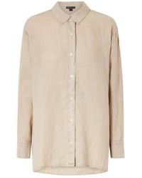 James Perse - Linen-Canvas Shirt - Lyst