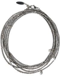 Brunello Cucinelli - Bijoux Beaded Wrap Bracelet - Lyst