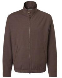 Canali - High-Neck Zip Jacket - Lyst