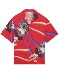 Drole de Monsieur - Voiture-Print Shirt - Lyst