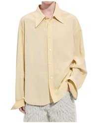 Bottega Veneta - Silk And Viscose Toile Shirt - Lyst