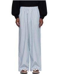 Baserange - Claude Striped Trousers - Lyst