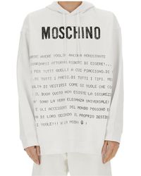Moschino - Long Sleeve Sweatshirt - Lyst