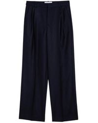 Loewe - Mid-Rise Tailored Trousers - Lyst