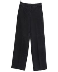 Peserico - Wide-Leg Tailored Trousers - Lyst