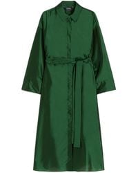 Max Mara - Belted Midi Dress - Lyst