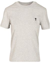 Ami Paris - De Coeur T-Shirt - Lyst