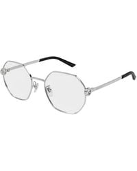 Gucci - Eyewear Geometric Frame Glasses - Lyst