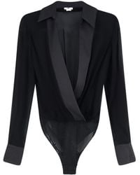 Elisabetta Franchi - Collared Bodysuit - Lyst