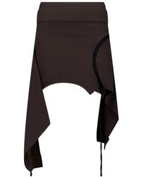 OTTOLINGER - Upside Down Mini Skirt - Lyst