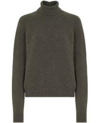 Fendi - Turtleneck Long Sleeved Knitted Jumper - Lyst