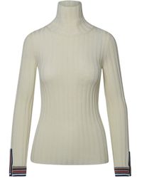 Etro - Polo Neck Ribbed Jumper - Lyst