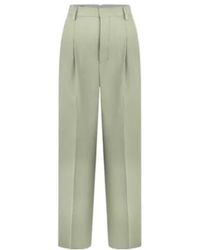 Ami Paris - High Waisted Large Tailored Trousers - Lyst