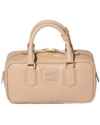 Miu Miu - Arcadie Leather Bag - Lyst