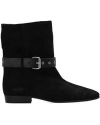 Isabel Marant - Reena Stud Embellished Ankle Boots - Lyst
