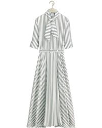 Dior - Mid-Length Belted Dress - Lyst