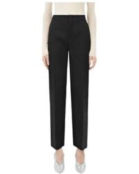 Bottega Veneta - Pleated Front Tailored Trousers - Lyst