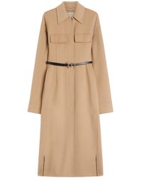 Sportmax - Slim-Fit Wool Coat - Lyst