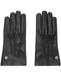 Burberry - Ekd Logo Stud Full-Finger Gloves - Lyst