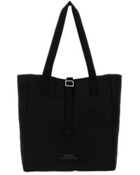 A.P.C. - Archive Strap Detail Tote Bag - Lyst