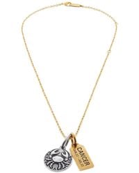 Balenciaga - Horoscope Cancer Necklace - Lyst
