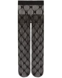 Gucci - Double G Logo Semi-Sheer Tights - Lyst