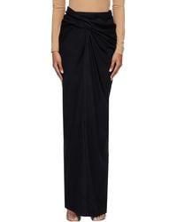 Entire studios - Pleated Slit Skirt - Lyst