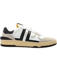 Lanvin - Clay Colour-Block Panelled Sneakers - Lyst