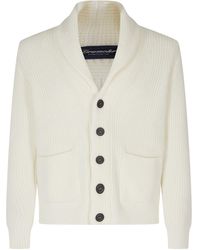 Drumohr - Long-Sleeve Single-Breasted Cardigan - Lyst