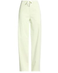 MM6 by Maison Margiela - Solid-Colored Loose Trousers - Lyst