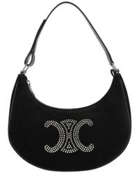 Celine - Logo Zipper Shoulder Bag - Lyst