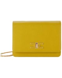 Elisabetta Franchi - Groumette Chain Small Shoulder Bag - Lyst