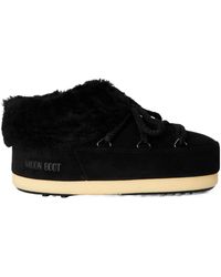 Moon Boot - Natural Suede Snow Boots - Lyst