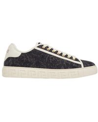 Versace - Lace-Up Low-Cut Casual Shoes - Lyst