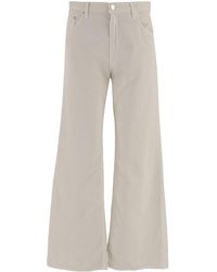 Haikure - Ribbed Wide-Leg Pants - Lyst