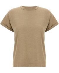 Brunello Cucinelli - Lamã Cashmere T-Shirt - Lyst