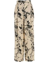 Semicouture - Pattern Casual Pants - Lyst
