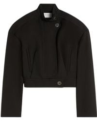 Sportmax - Cotton Cropped Jacket - Lyst