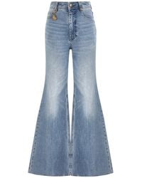 Zimmermann - Charm-Detail Flared Jeans - Lyst