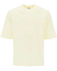 Burberry - Crewneck Striped T-Shirt - Lyst