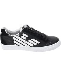 EA7 - Logo Details Casual Sports Shoes - Lyst