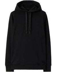 Burberry - Ekd-Embroidered Drawstring Hoodie - Lyst