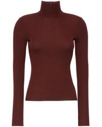 Max Mara - Cavallo Turtleneck Ribbed Jumper - Lyst