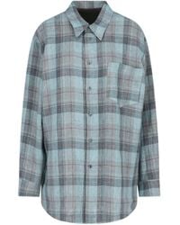 Magliano - Oversized Checked Shirt - Lyst